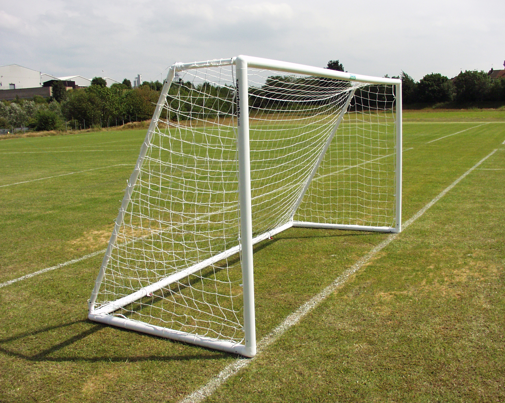uPVC Mini Soccer Goal 12' x 6' - fits into 1.5m goal bag