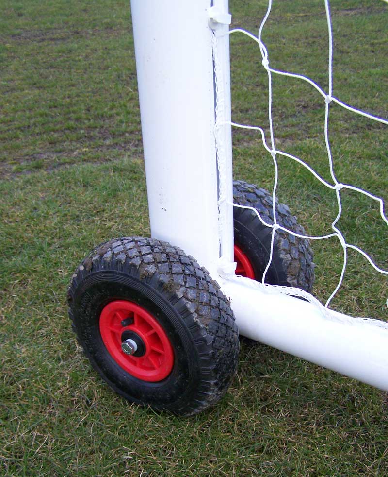 Football Goalpost Wheels for 115x100mm dia aluminum goals Goalposts