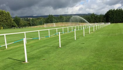 Spectator Crowd Barrier – Chain Link version