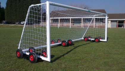 Football Goal Dollies – for Moving free-standing goalposts