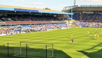 Pro Stadium Aluminium Goal Posts Complete UEFA Package