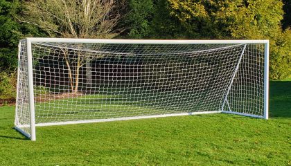 Aluminium Freestanding Youth Goal 21×7 – Elliptical Aluminium