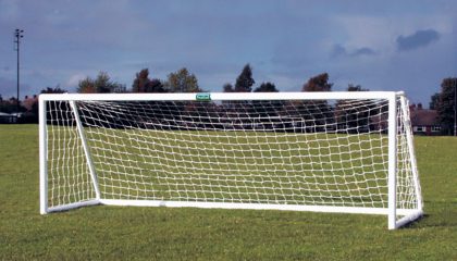 Five a Side Goal 12’x4′ – 3.6m x 1.2m uPVC Goalposts  – 3 Section Crossbar Version