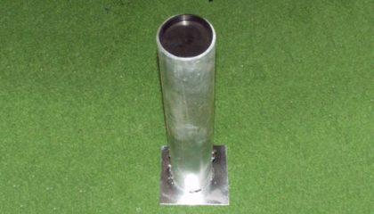 Goal post spare part /steel ground socket
