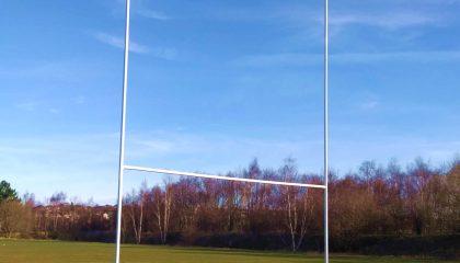 Youth Rugby Post 5.6m x 4.6m – Aluminium Portable Single Section Version
